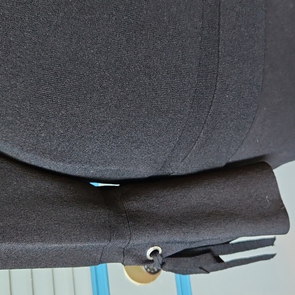 INC International Concepts Black Grommet Neck Top - Picture 6 of 12